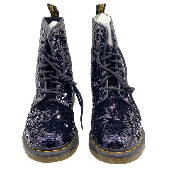 Rare Dr. Martens 1460 Pascal Sequin Boots NIB - Picture 9 of 13